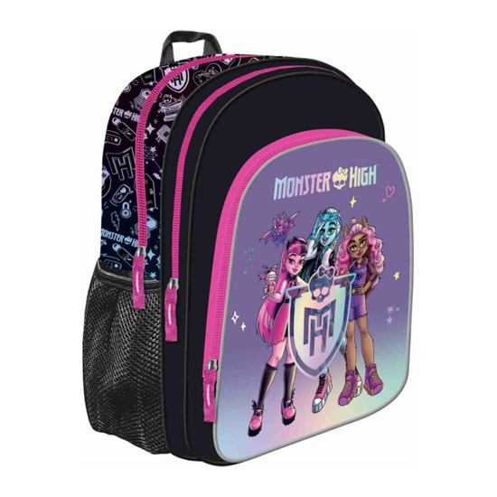 Слика на Ранец, 3 Патенти, Monster high, 15", MJW, Bambino , 30*38*18цм,5903235661389