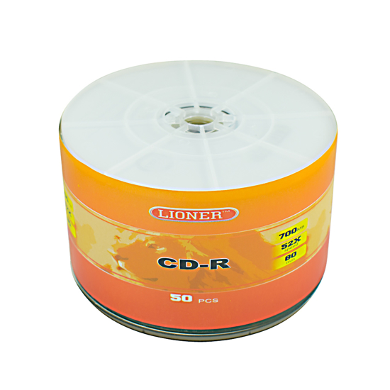 Слика на CD-R, 1/50, 80min, 700MB, 52X, BG Office, Lioner, 05835796