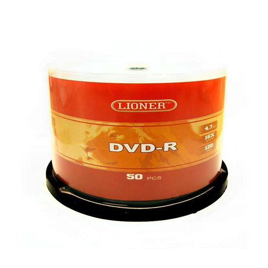 Слика на DVD-R, 1/50, 120min, 4,7GB, 16X, BG Office, Lioner, 05835797