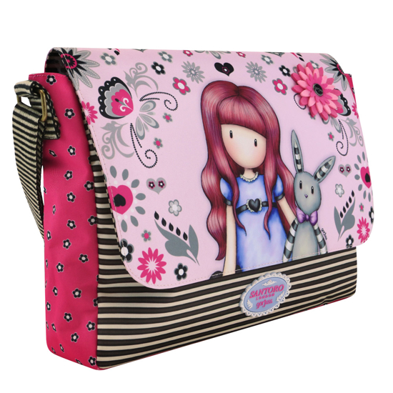 Слика на Ташна, Messenger Bag, Santoro, My Gift To You, 925GJ02, 40*28.8*2.5цм, Розева