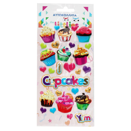 Слика на Налепници, 10х22цм, Cupcakes the littlies, Diakakis , 000646982