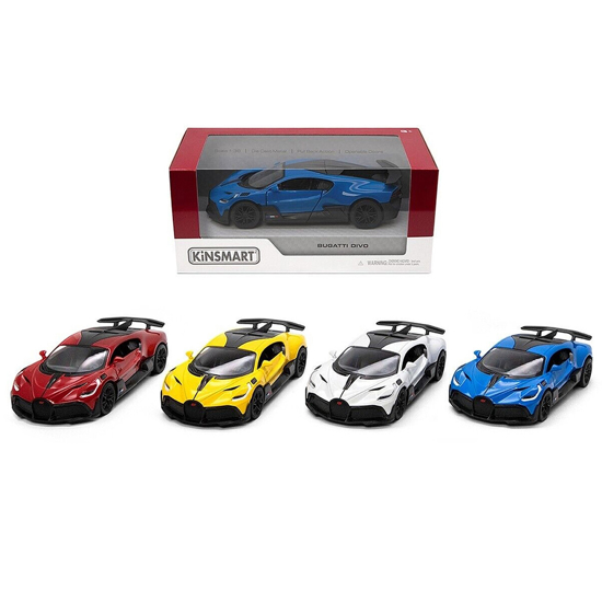 Слика на Количка, 1:38, Easy Toys, Bugatti Divo, 17830, Микс бои