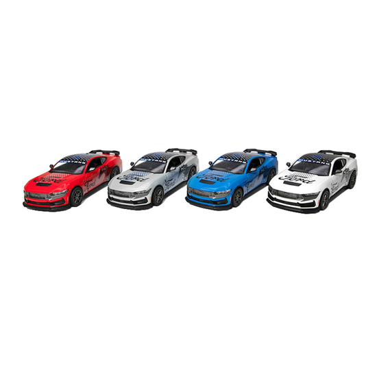 Слика на Количка,1:38,Easy Toys,2024 Ford Mustang dark horse(Livery edition), 18054, Микс