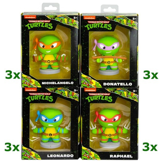 Слика на Играчка , Фигура, Нинџа Желка , 9,5х12 цм , Dino Toys , Ninja Turtles, TMNTPMF1