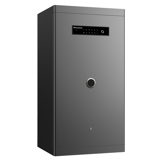 Слика на Сеф, Дигитален,Smart,Со отпечаток од прст, ExecutiveSafe,H100SM,52*100*45цм,Сива