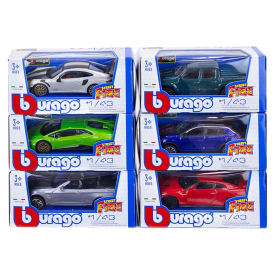 Слика на Играчка Автомобил, Dino Toys , Street Fire  H, 18-30010-H, 13*6*5,5цм