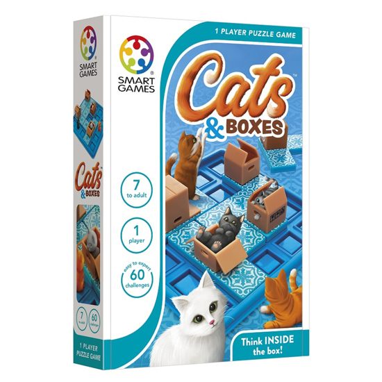 Слика на Друштвена игра Cats & Boxes smart games SG78