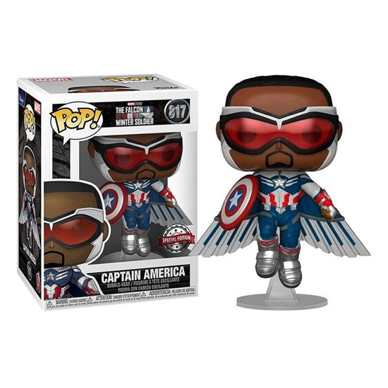 Слика на Играчка , Фигура,  Soldier Capt America Flyin, Dinotoys, Funko POP!, POP51649