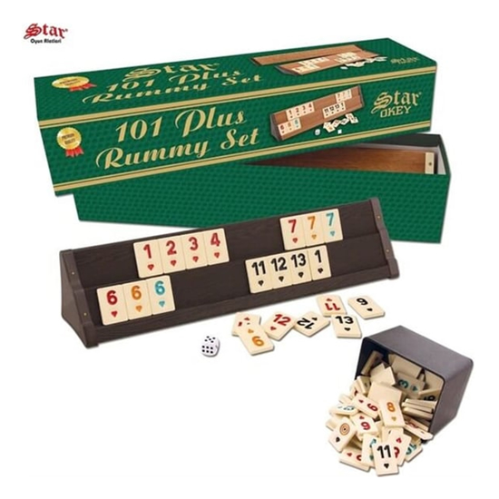 Слика на Друштвена игра, Rummy , Star, 101 Plus, 1010808, Dark color