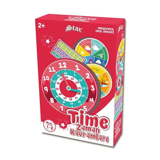 Слика на Друштвена игра, Научи го времето, 2+, Star, Time Concepts, 1060964