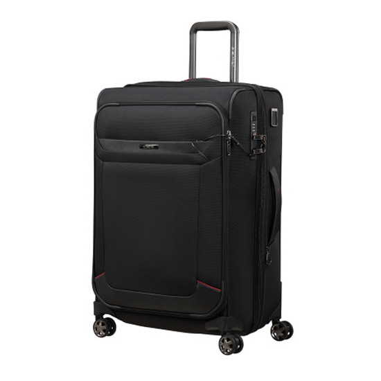 Слика на Куфер, 4 Тркалца, Мека, 67/24, Samsonite, Pro-Dlx, 150697/1041, 46*67*27цм, Црна