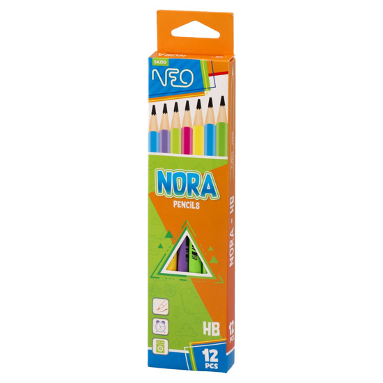 Слика на Молив, Графитен, HB, 2,2мм, Sazio, Nora, 101125, Микс