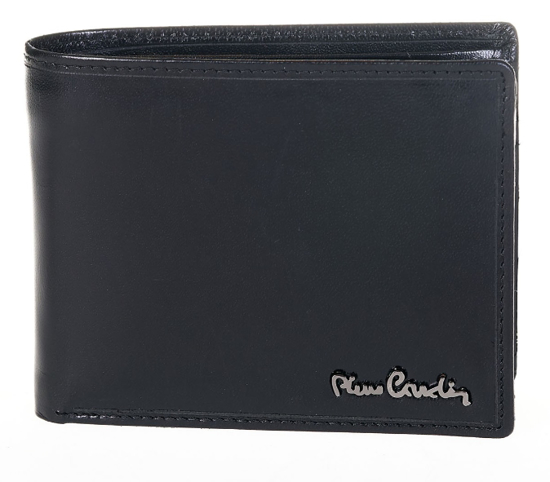 Слика на Паричник, Машки, Кожен, Pierre Cardin, 8806 bis01, 12*9,5*3цм, Црна