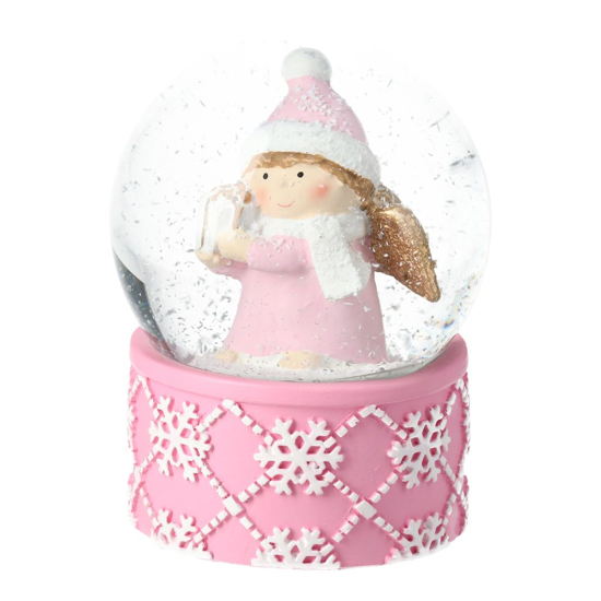Слика на Украс, Новогодишен, Кугла Средна, 7цм, Festa, Snowy, 760106, Микс