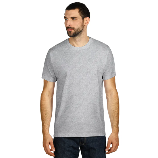 Слика на Маица, Машка, Памучна, 150гр., Publik, Master Men, 50.050.15-L, Светло сива