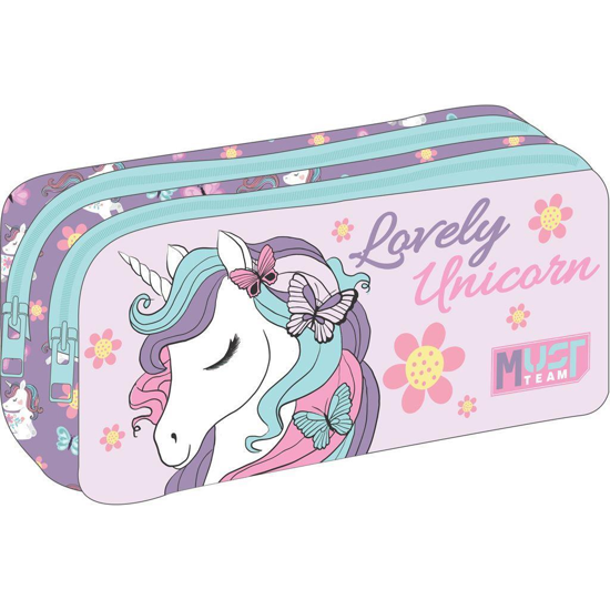 Слика на Несесер Празен , Lovely Unicorn, 2 патенти, Diakakis , Must, 000586283, 21*6*9цм