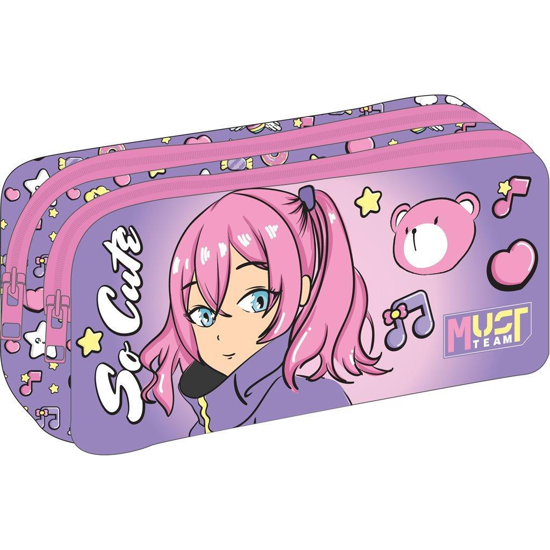 Слика на Несесер Празен , 2 патенти , So Cute, Diakakis , Must, 000586250, 21*6*9цм