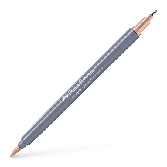Слика на Маркер , Двостран , Faber Castell, Goldfaber Aqua Dual , 164616, Светло Розева