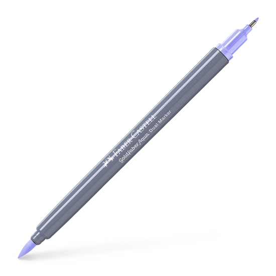 Слика на Маркер , Двостран, Faber Castell, Goldfaber Aqua Dual , 164696, Светла Виолетова