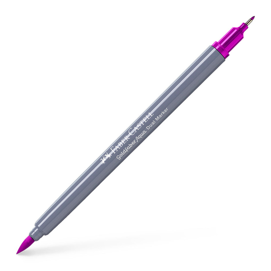 Слика на Маркер , Двостран,Двостран ,Faber Castell, Goldfaber Aqua Dual ,164598, Циклама 