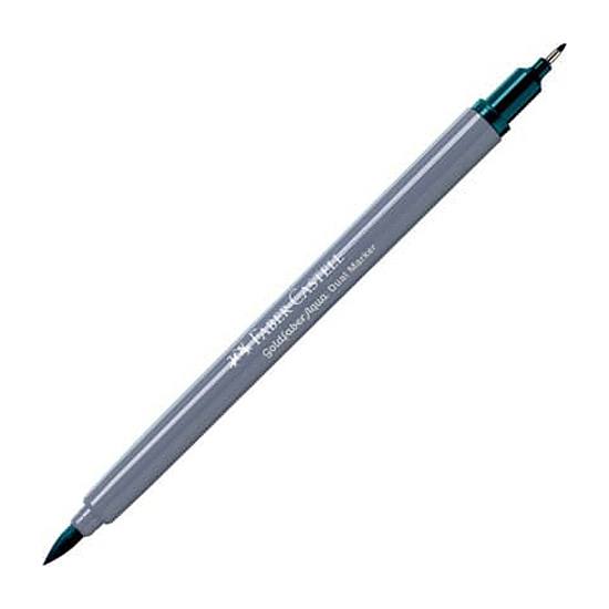 Слика на Маркер , Двостран , Faber Castell, Goldfaber Aqua Dual , 164658, Тиркизна 