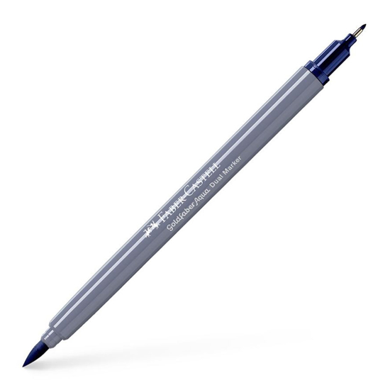 Слика на Маркер , Двостран,Faber Castell, Goldfaber Aqua Dual , 164647, Темно Виолетова