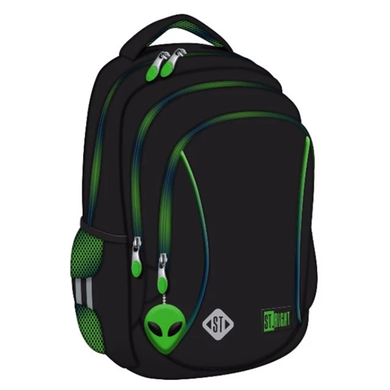 Слика на Ранец, Green Power Alien , 3 Прегради , Mjw, St.Right, 5903235683343