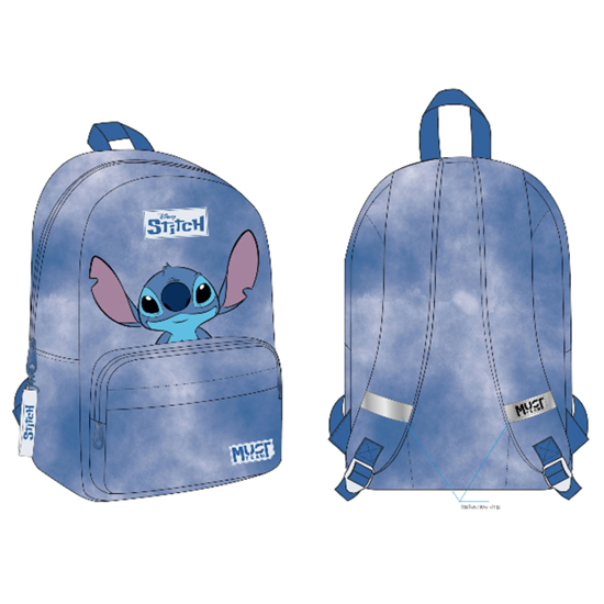 Слика на Ранец, Lilo&Stitch Denim, 1 Патент , Diakakis , Must, 000564818, 29*41*17цм