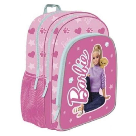 Слика на Ранец, Barbie, 3 патенти, Bambino, 5903235669644, 38*30*18цм, Розева