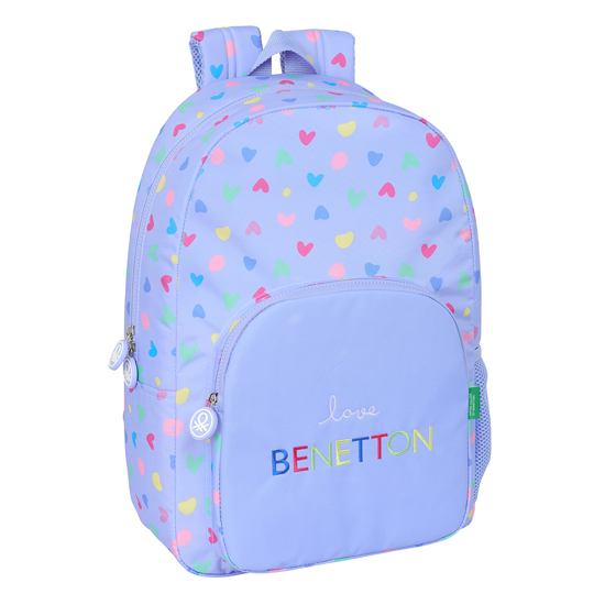 Слика на Ранец, Benetton "Lila", 2 патенти , Safta, 612551876, 30*46*14цм