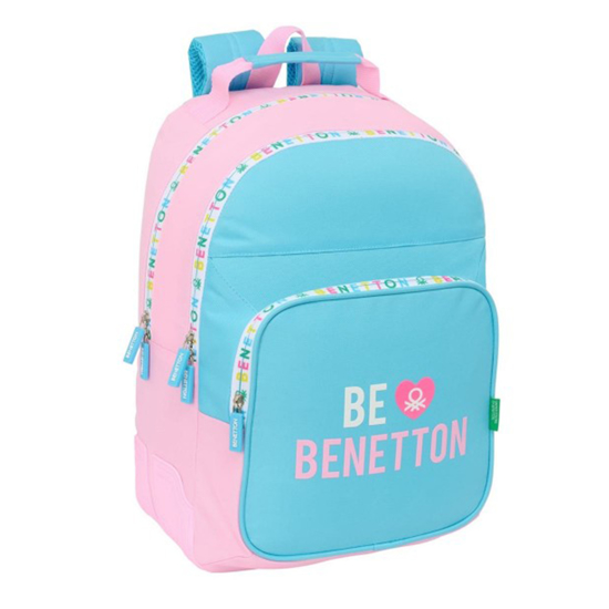 Слика на Ранец, Benetton"Unique", 3 патенти, Safta, 612552773, 32*42*15цм