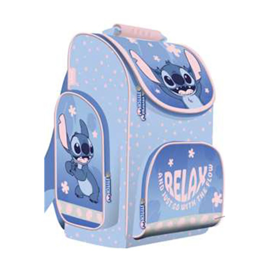 Слика на Ранец, Stitch, 3 прегради , Bambino, 5903235679032, 35*27*16цм