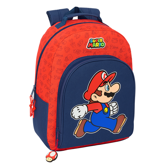 Слика на Ранец, Super Mario, 2 патенти , Safta, 612508305, 32*42*14цм