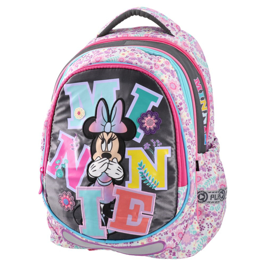 Слика на Ранец, Анатомски, 3 Патенти , Minnie Mouse, Flowers, Statovac, Maxx, 318088