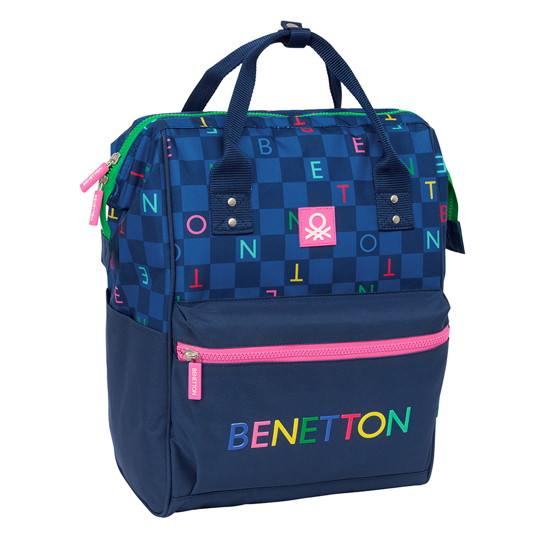 Слика на Ранец, За Лаптоп 13", Benetton"Damero", Safta, 612550838, 27*40*19цм