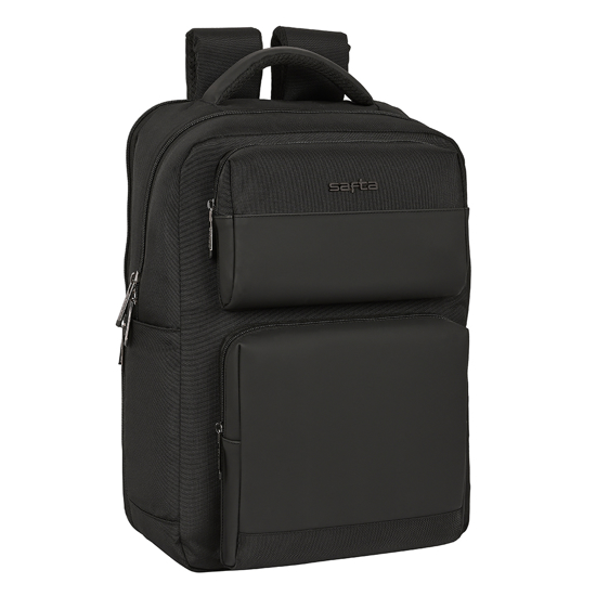 Слика на Ранец, За Лаптоп 15,6"+14,1"+usb, Business, Safta, 642200377, 31*44*13цм, Црна 