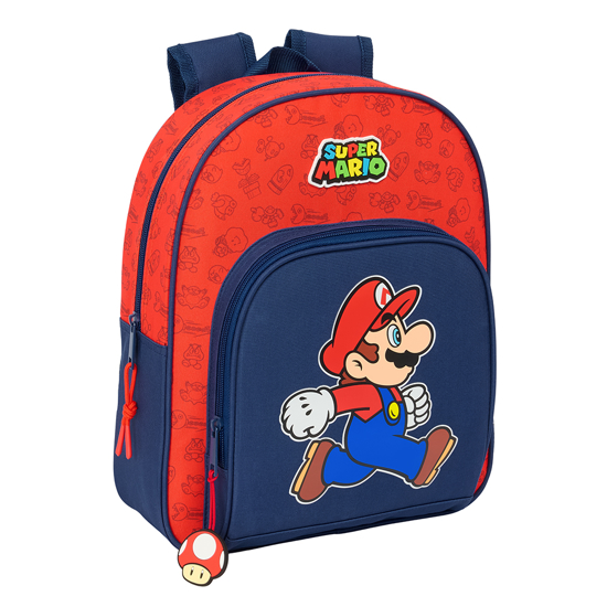 Слика на Ранец, Предучилишен , Super Mario "Trick", Safta, 612508609, 28*34*10цм