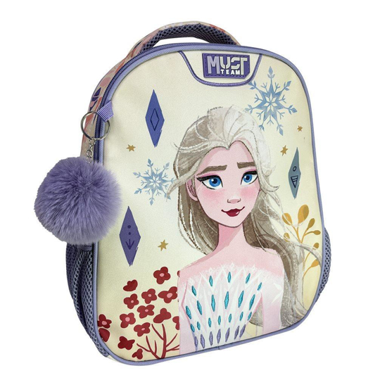 Слика на Ранец, Предучилишен, Frozen White, Diakakis , Must, 000565059, 27*31*10цм