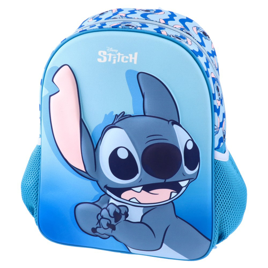 Слика на Ранец, Предшколски, Stitch, Waves for days, Statovac, Tico, 325422, 30*35*12цм