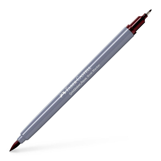 Слика на Маркер , Двострано , Faber Castell, Goldfaber Aqua Dual , 164563, Кафеава 