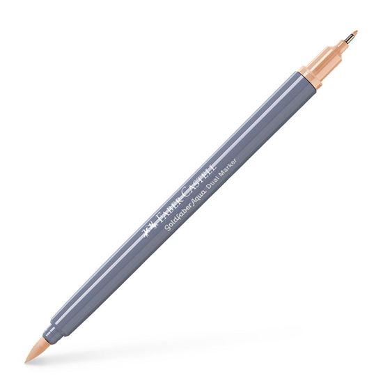 Слика на Маркер , Двостран, Двостран , Faber Castell, Goldfaber Aqua Dual , 164681, Крем 