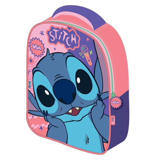 Слика на Ранец, Предучилишен, Eva,Lilo &Stitch,3D, Diakakis , 000565078, 26*32*10цм