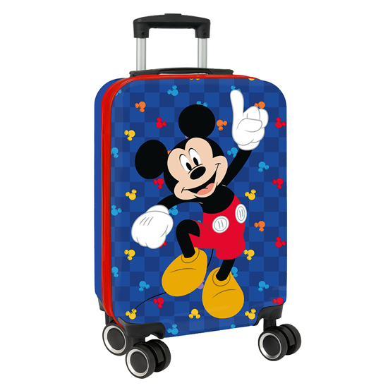 Слика на Куфер, Детски, Mickey Mouse "Good Day", 4 тркалца, Safta, 612514851