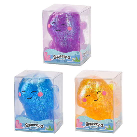 Слика на Гумена Играчка, Медуза, 3y+, Statovac, Squeezy jelly, 894364, Микс