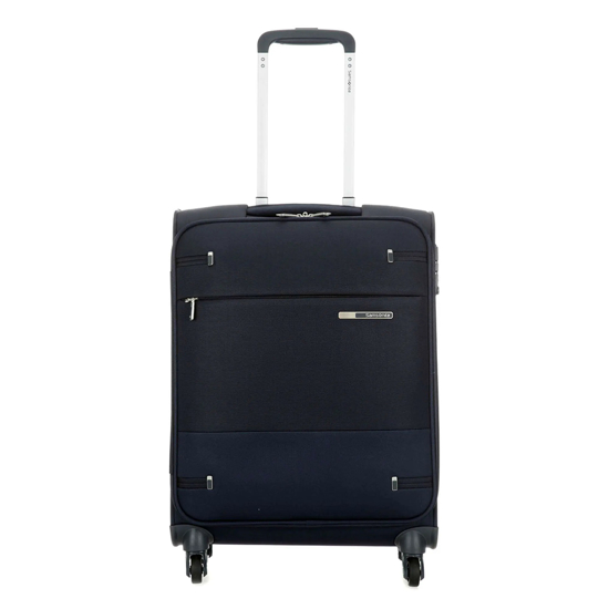 Слика на Куфер, 4 Тркала, Мека, Samsonite, Base Boost, 79200/1598, 40*55*20цм, Сина