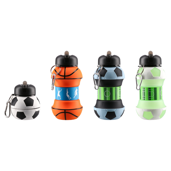 Слика на Шише за вода, Спорт, Силиконско, 550мл., Statovac, Roby, 704037, Микс