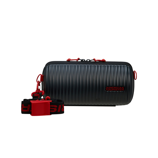 Слика на Торбичка, За на рамо,Тврда,American Tourister,Rollio, 152972/1073, 30*14*14,Црна