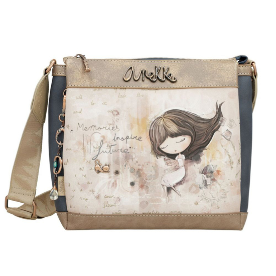 Слика на Чанта , За на рамо, 3 прегради, Anekke, Memories, 40803-039, 28*24*8цм