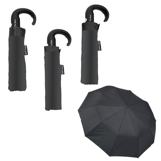 Слика на Чадор, Автоматски, 58 цм, Pierre Cardin, Windproof, MS-2550 M, Црна 