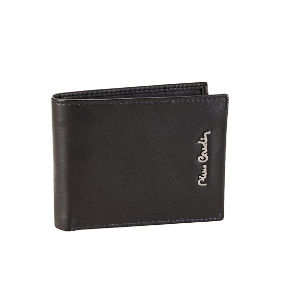 Слика на Паричник, Машки, Кожен, Pierre Cardin, 9824 tilak120, 10,5*8*1,5цм, Црна
